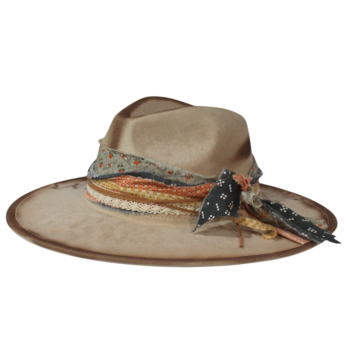 Betsy Simmons Desert Dreamscape Wool Flat Brim